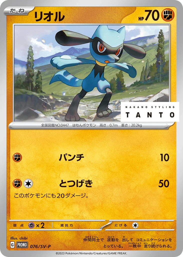 Riolu · Scarlet & Violet Promos