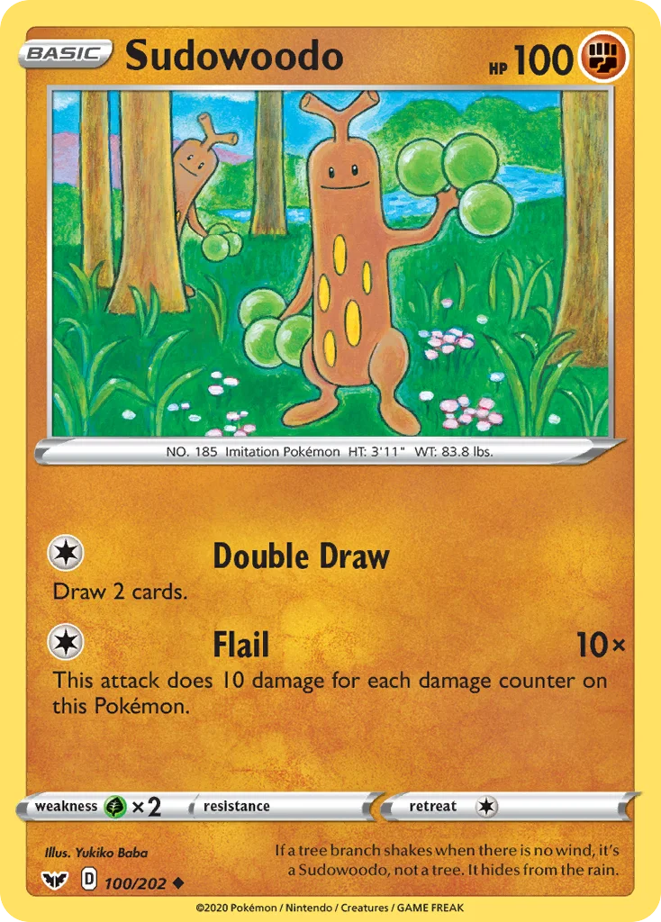 Sudowoodo · Espada e Escudo