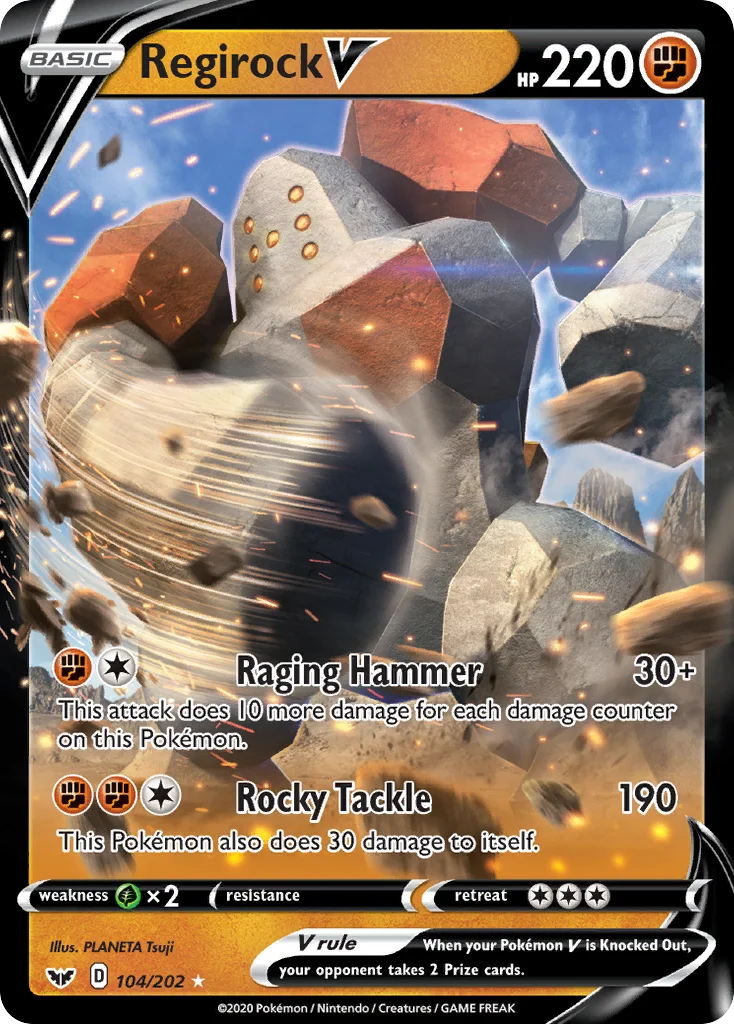 Regirock V · Sword & Shield