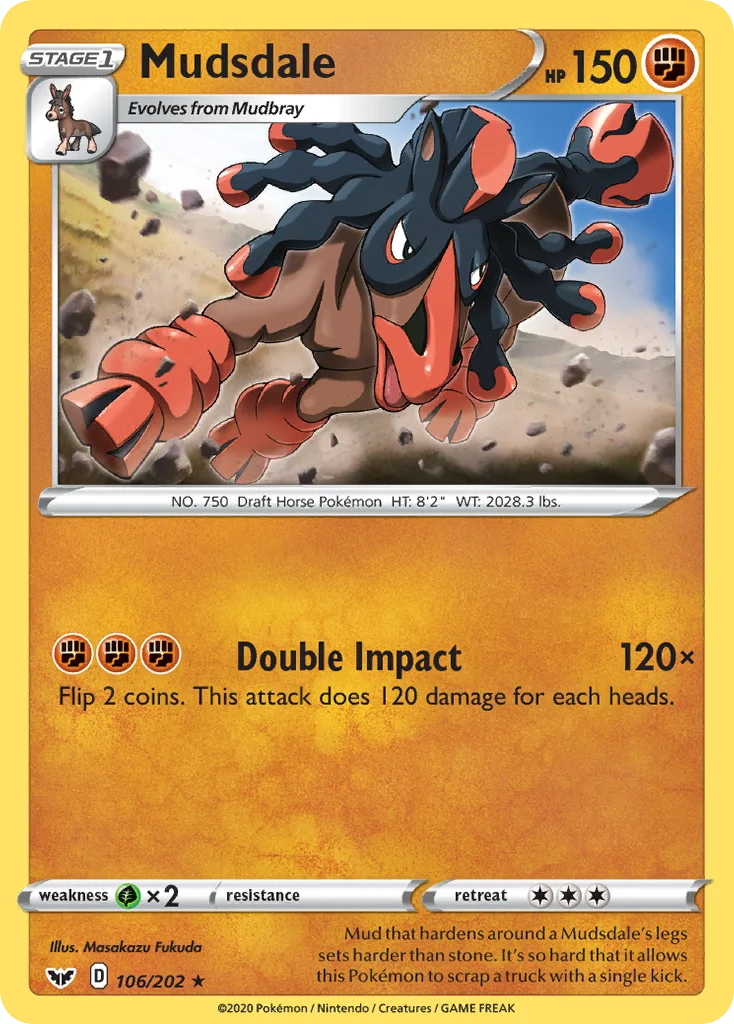 Mudsdale · Espada e Escudo