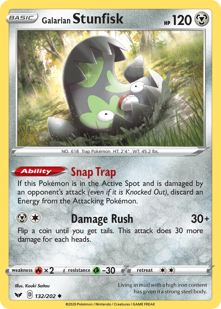 Galarian Stunfisk · Sword & Shield