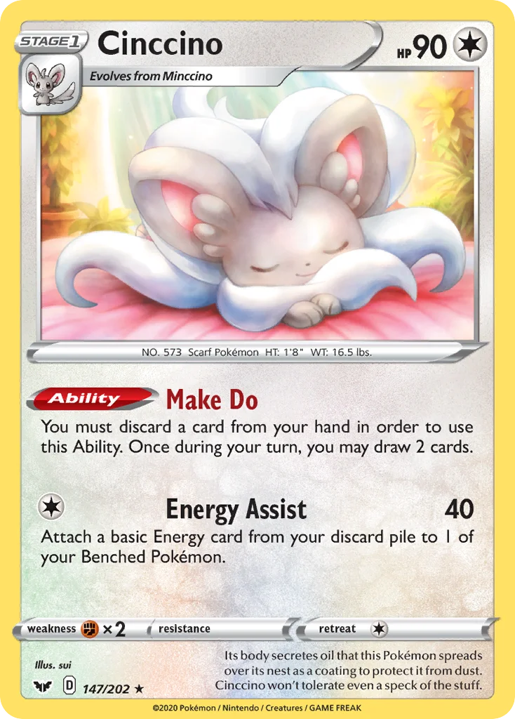 Cinccino · Espada e Escudo