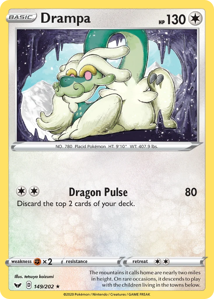 Drampa · Sword & Shield