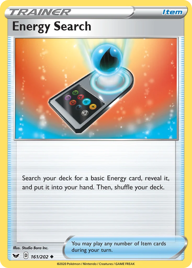 Energy Search · Sword & Shield