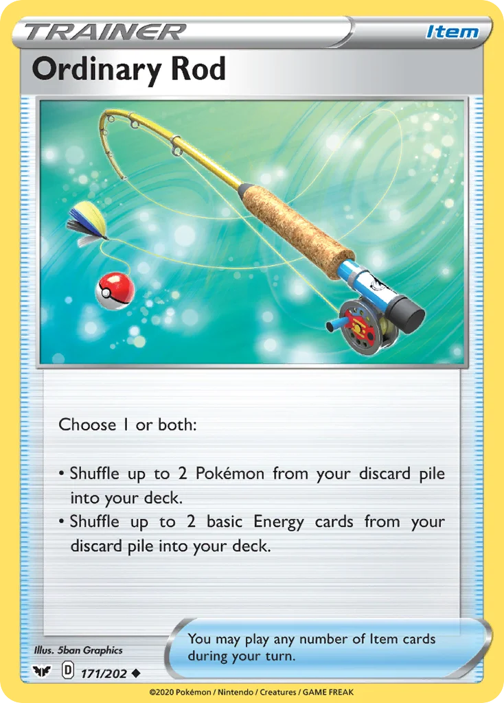 Ordinary Rod · Sword & Shield