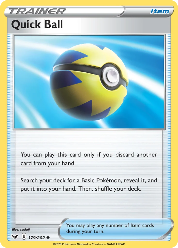 Quick Ball · Sword & Shield
