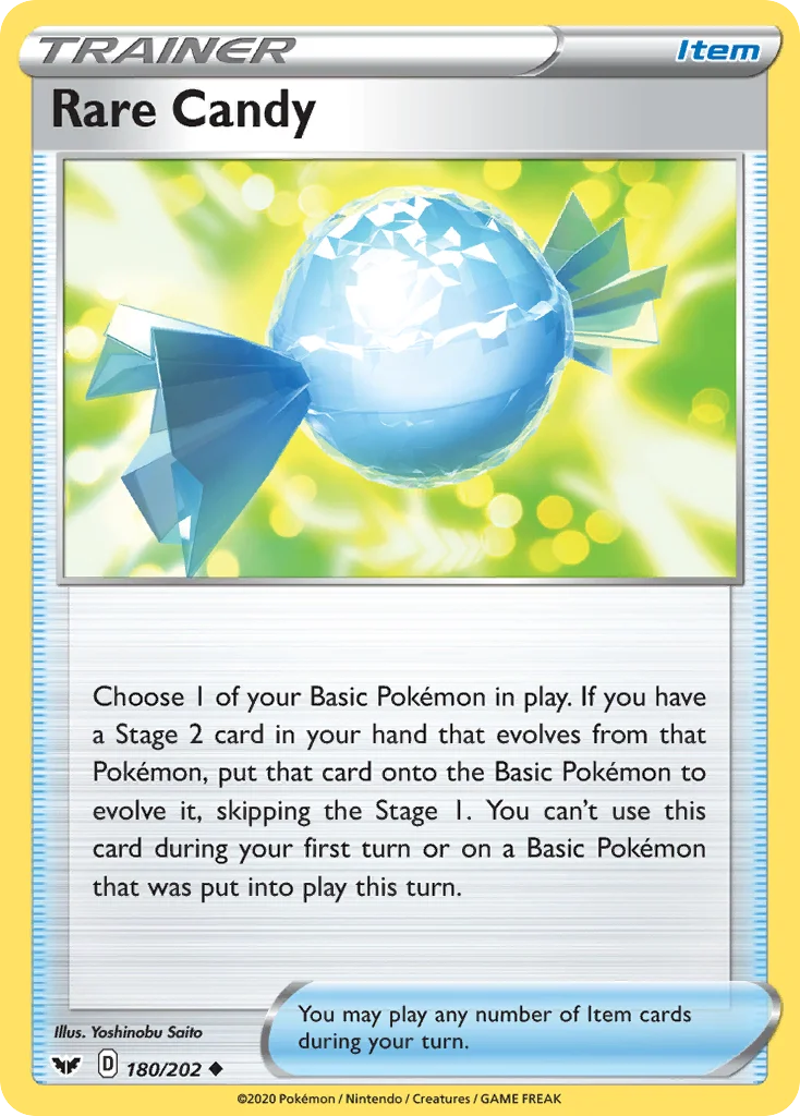 Rare Candy · Sword & Shield