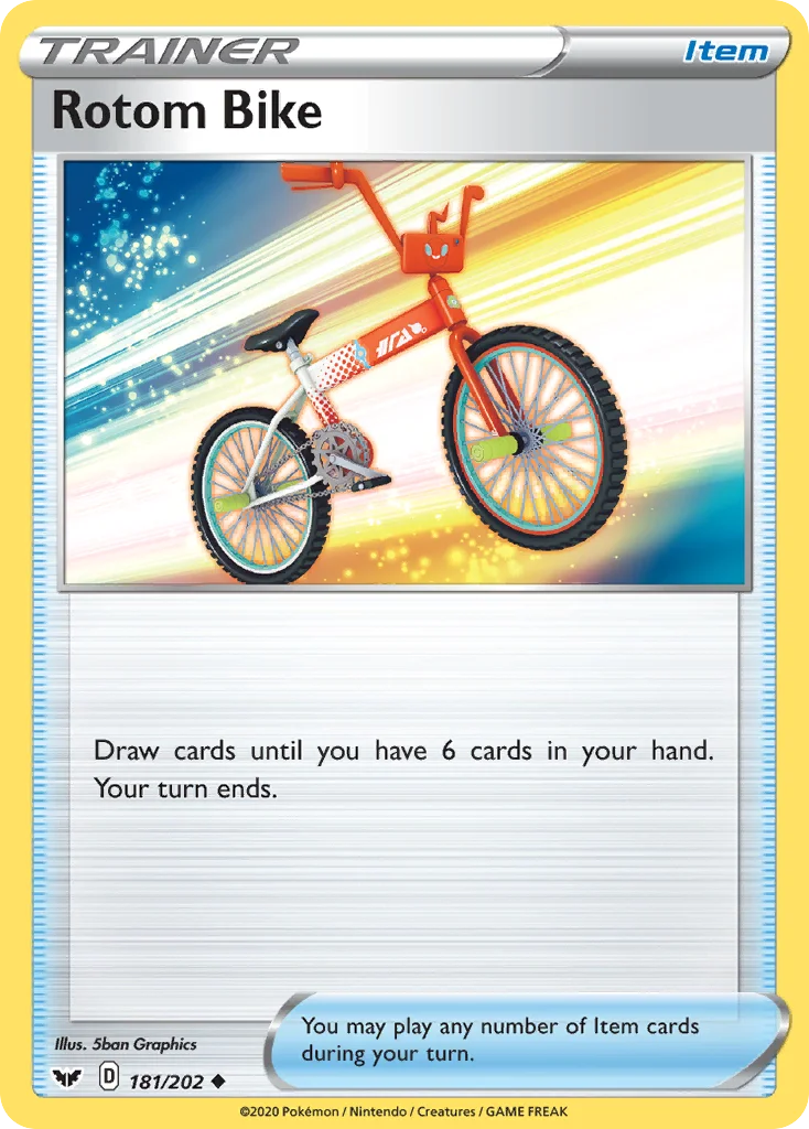 Rotom Bike · Sword & Shield