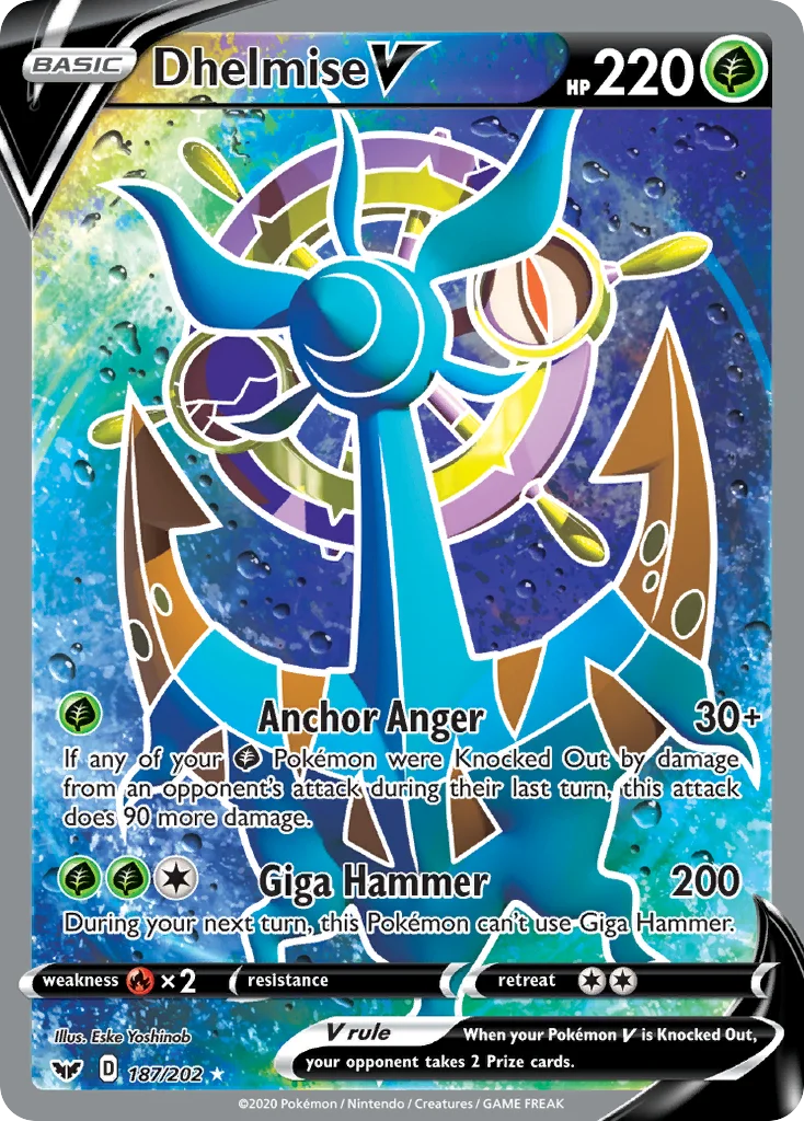 Dhelmise V · Espada e Escudo
