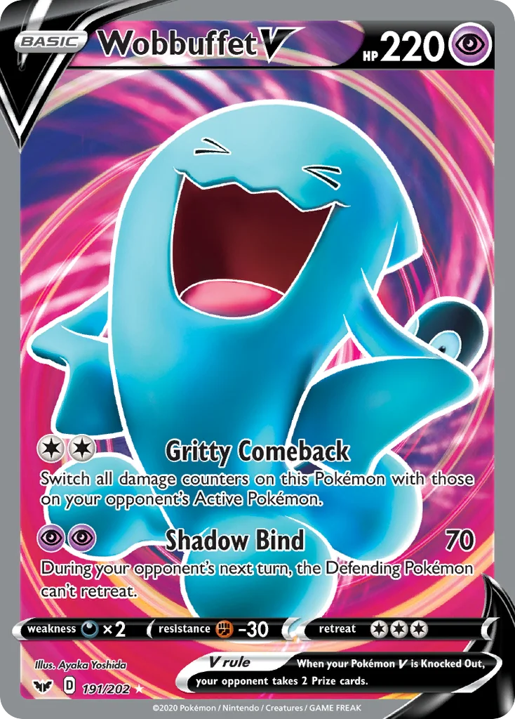 Wobbuffet V · Sword & Shield