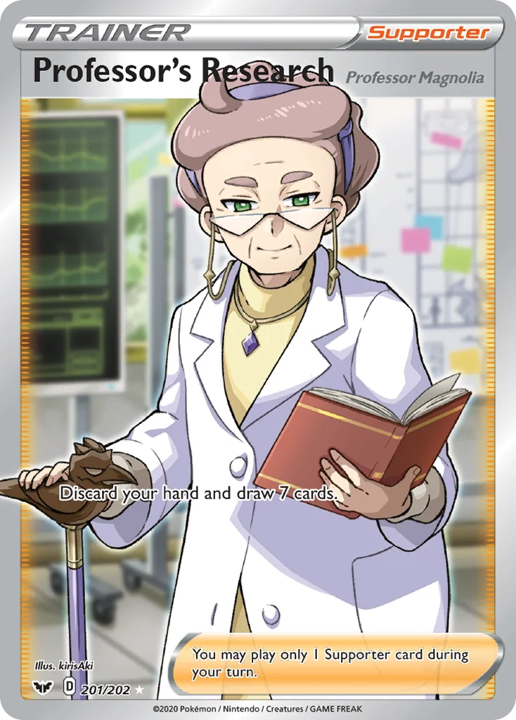 Professor's Research (Professor Magnolia) · Sword & Shield