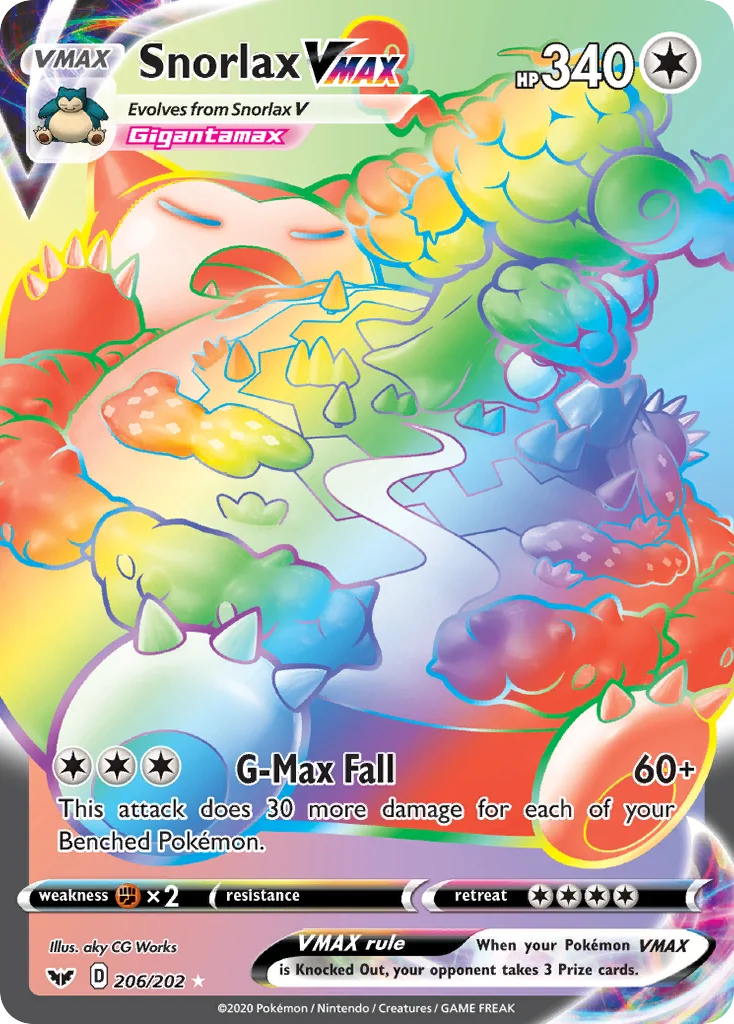 Snorlax VMAX · Sword & Shield