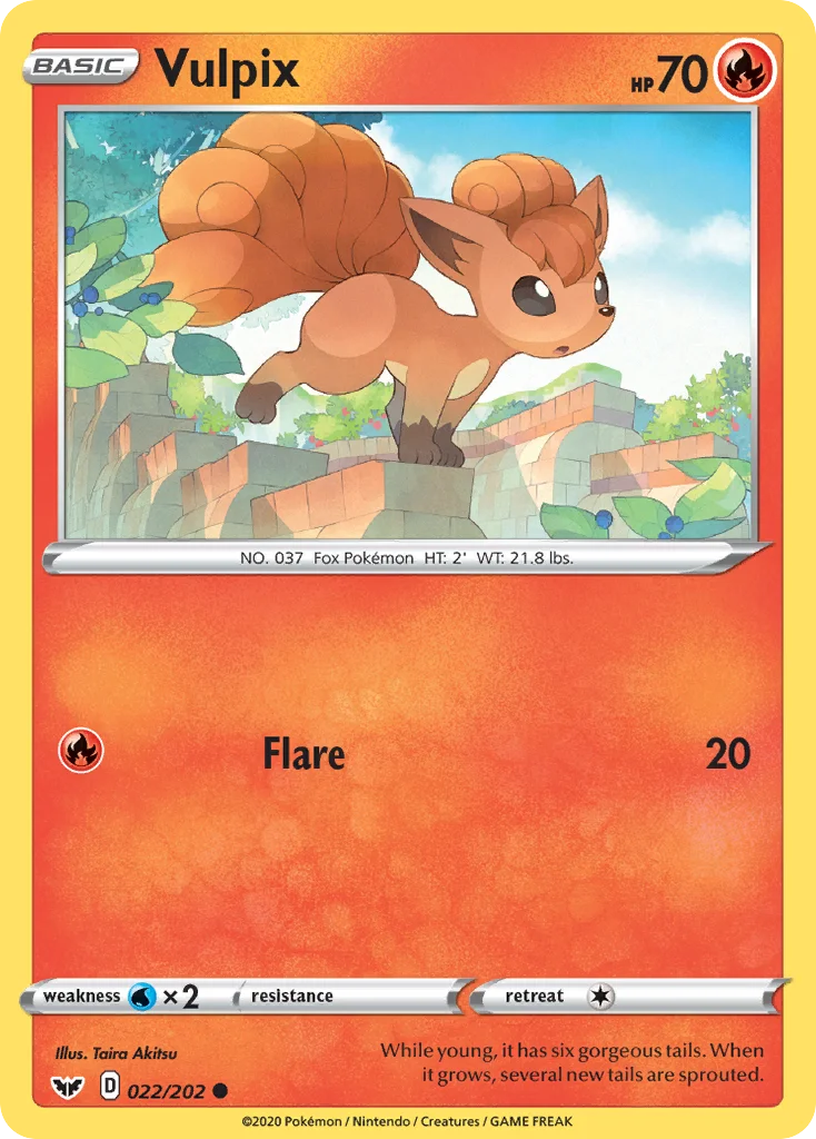 Vulpix · Espada e Escudo