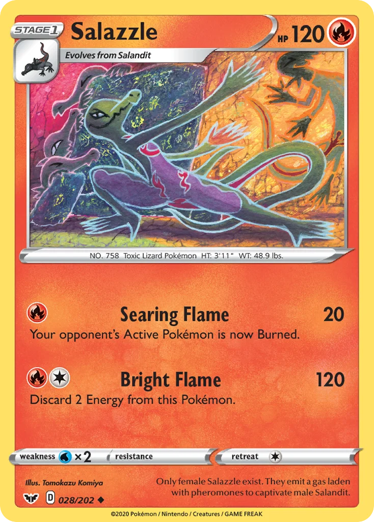 Salazzle · Espada e Escudo