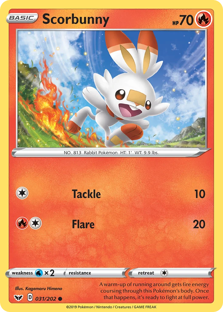 Scorbunny · Sword & Shield