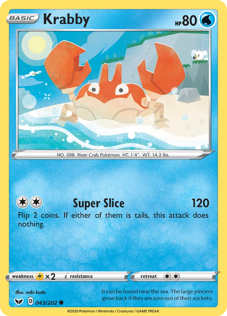 Krabby · Sword & Shield
