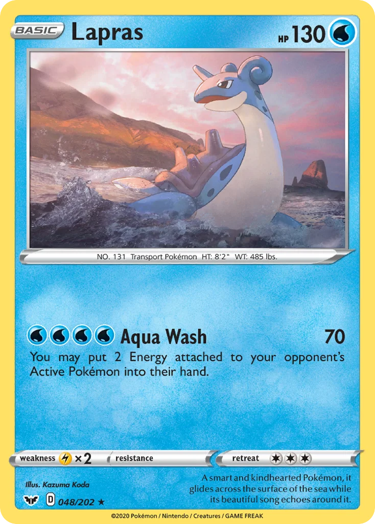 Lapras · Sword & Shield