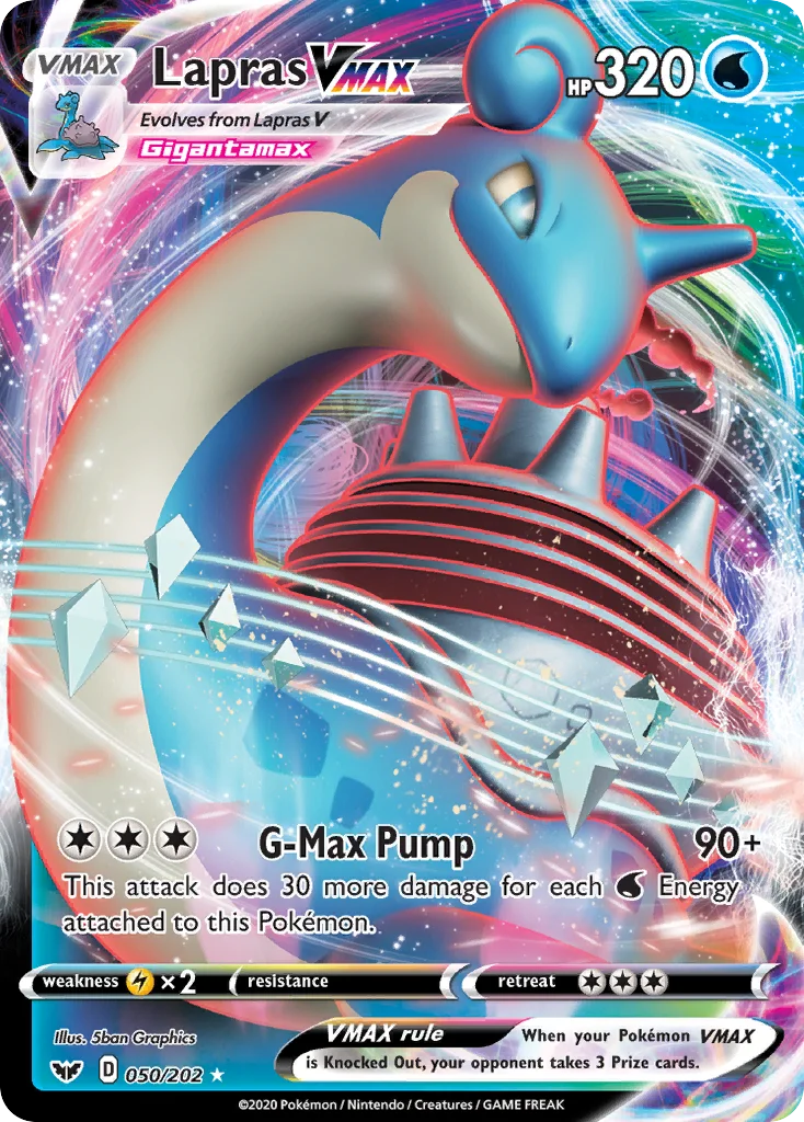 Lapras VMAX · Sword & Shield