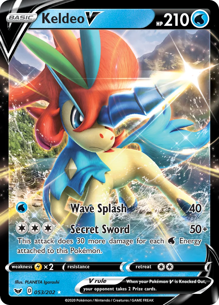Keldeo V · Sword & Shield