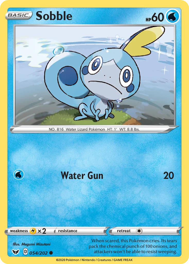 Sobble · Sword & Shield