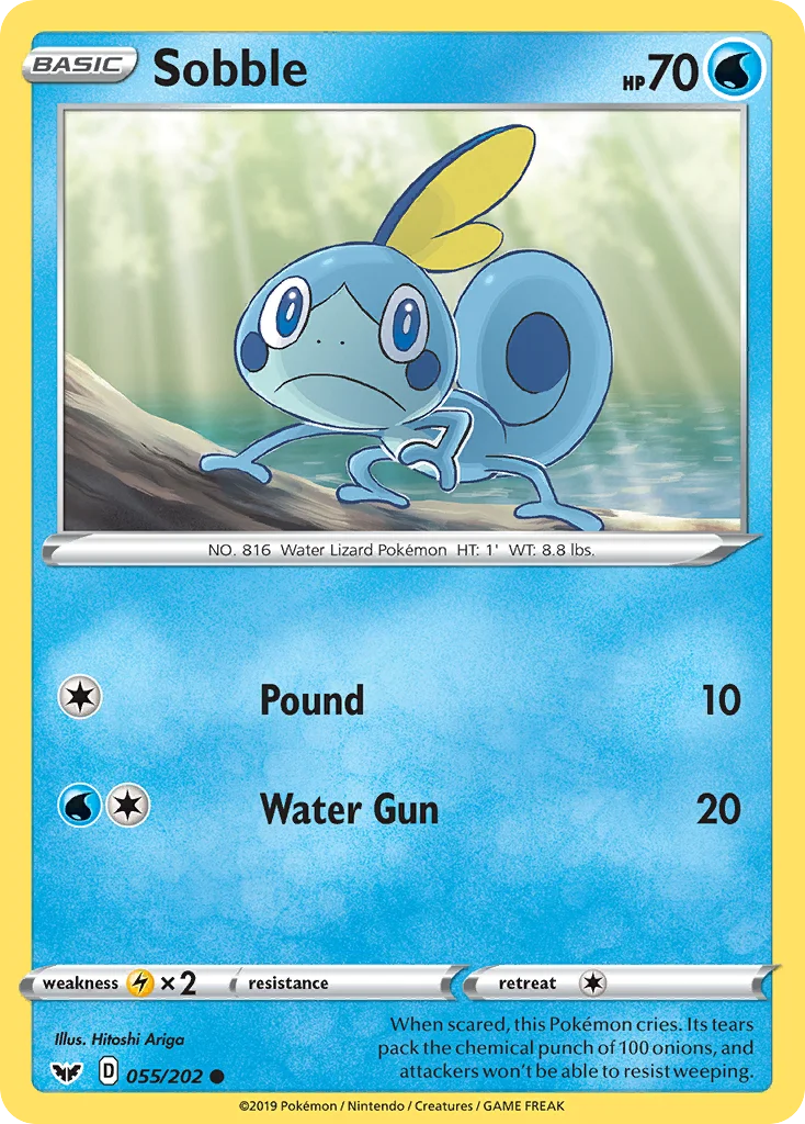 Sobble · Sword & Shield