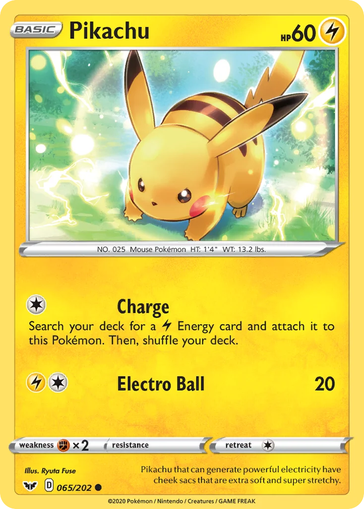 Pikachu · Sword & Shield