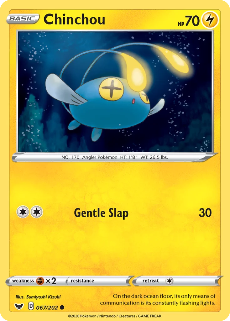 Chinchou · Espada e Escudo