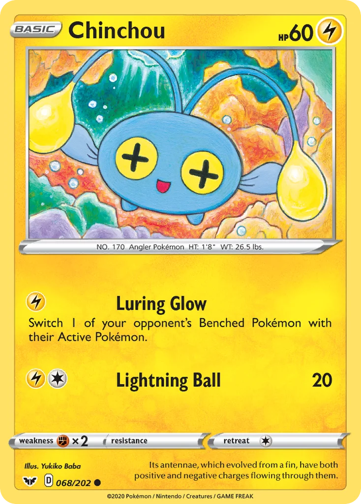 Chinchou · Espada e Escudo