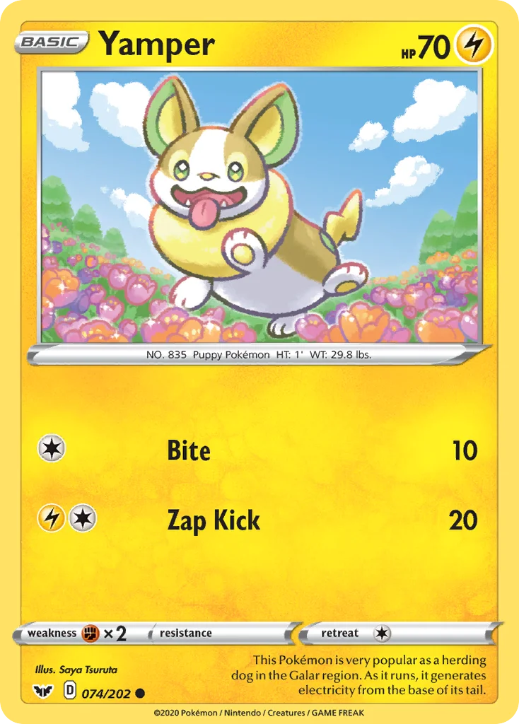Yamper · Sword & Shield