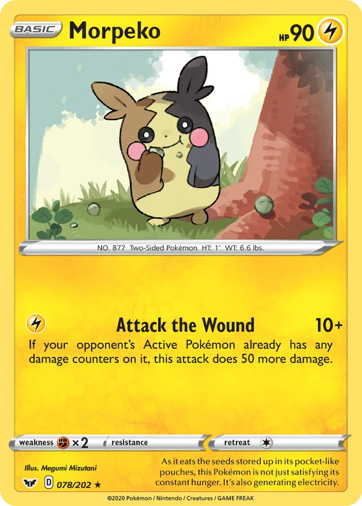 Morpeko · Espada e Escudo