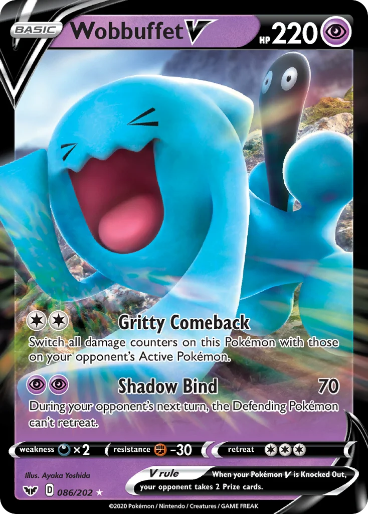 Wobbuffet V · Sword & Shield