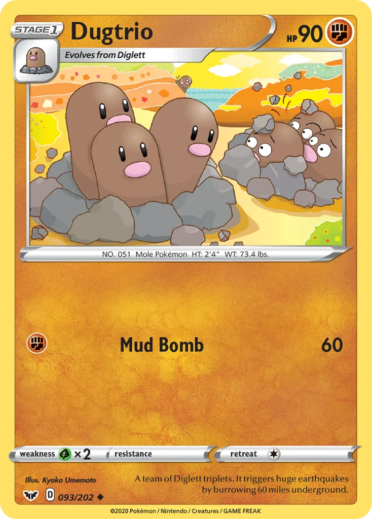 Dugtrio · Espada e Escudo