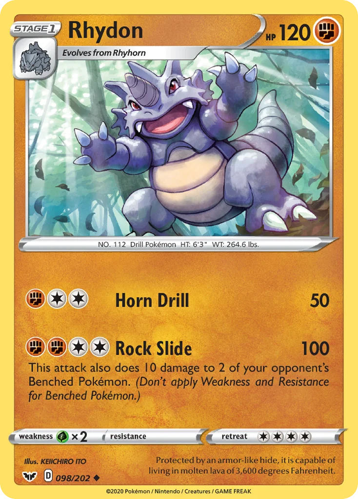 Rhydon · Espada e Escudo