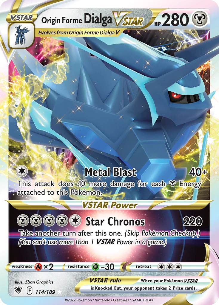 Dialga Forma Origem V-ASTRO · Estrelas Radiantes