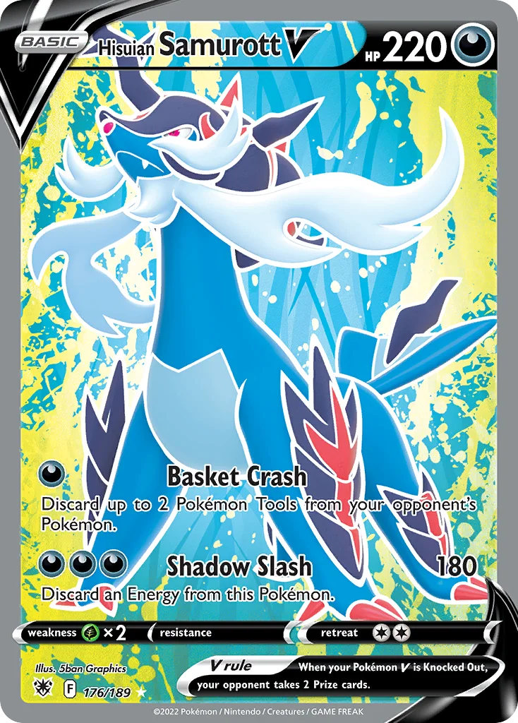 Samurott de Hisui V · Estrelas Radiantes