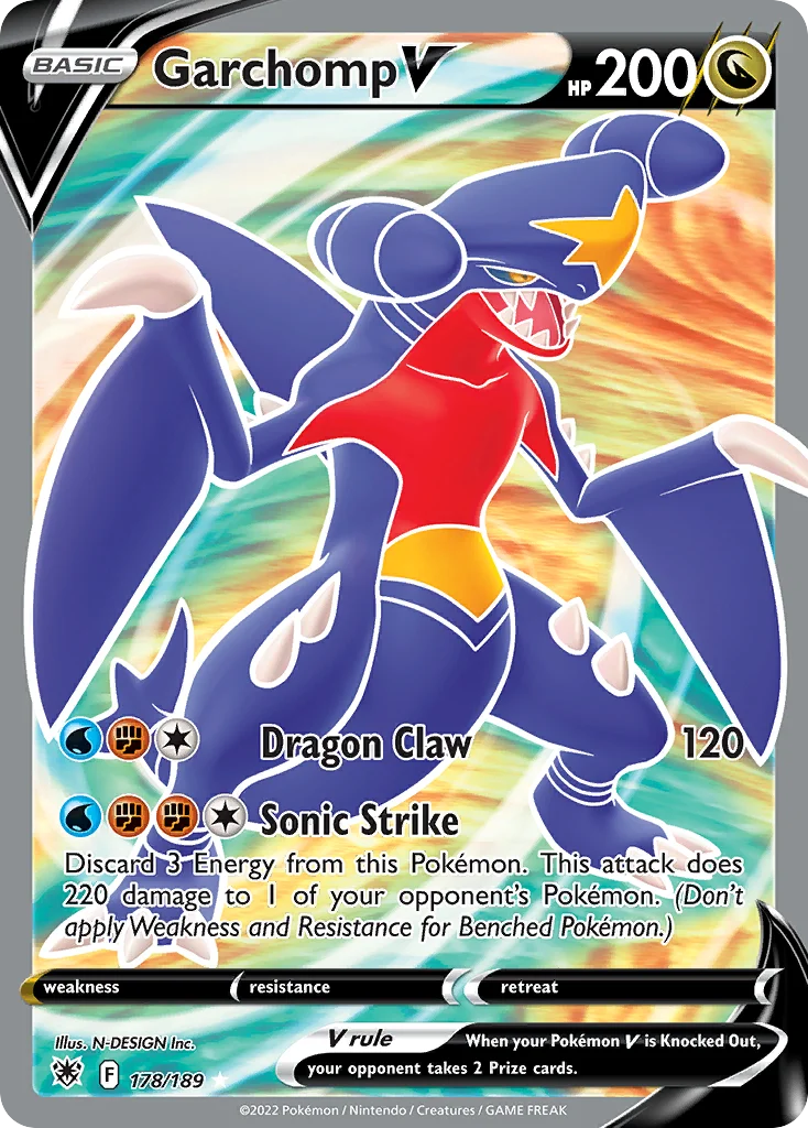Garchomp V · Astral Radiance