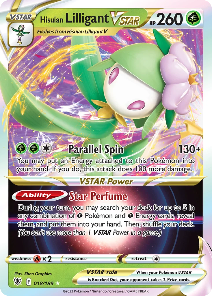 Hisuian Lilligant VSTAR · Astral Radiance