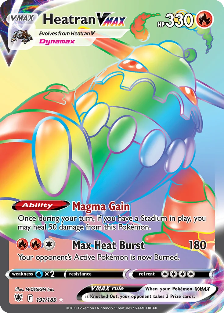 Heatran VMAX · Astral Radiance