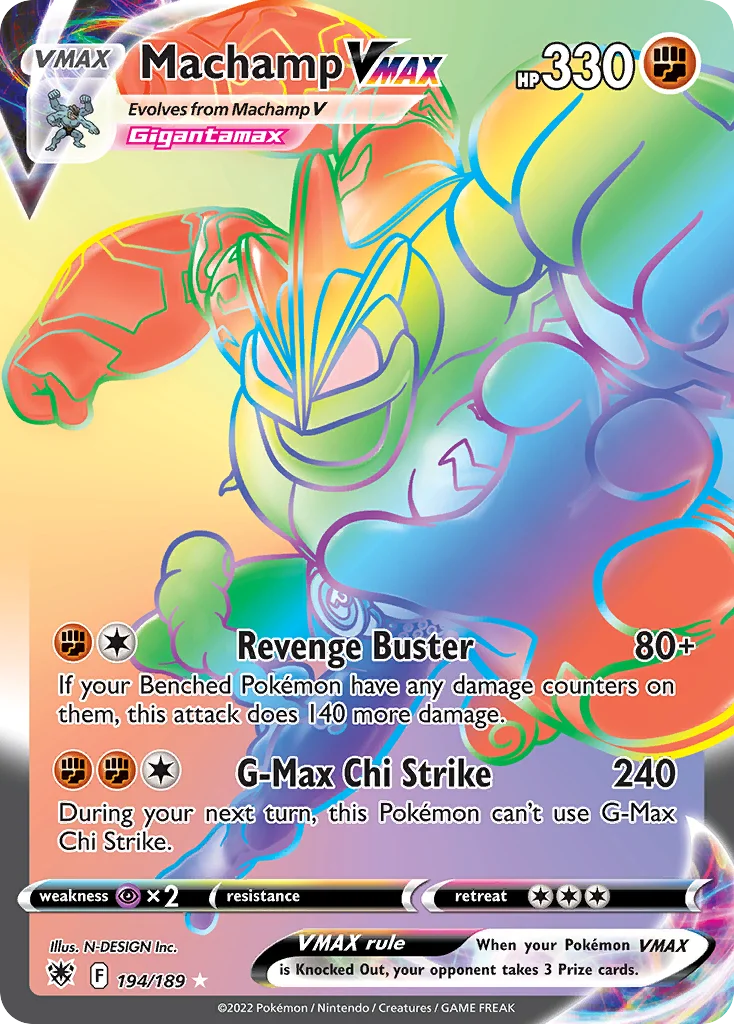 Machamp VMAX · Astral Radiance