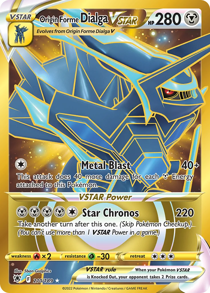 Origin Forme Dialga VSTAR · Astral Radiance