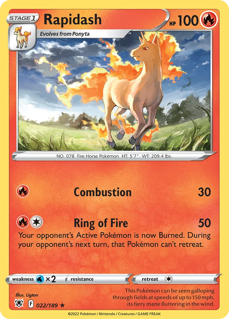 Rapidash · Astral Radiance