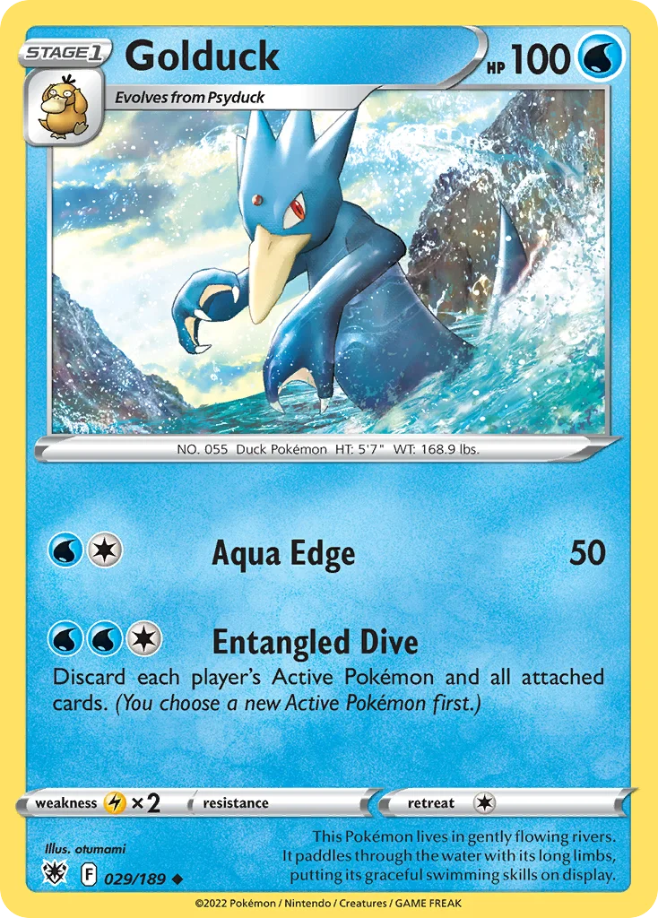 Golduck · Astral Radiance