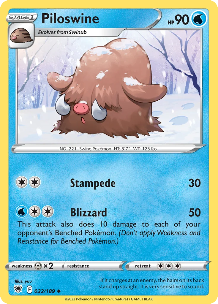 Piloswine · Astral Radiance