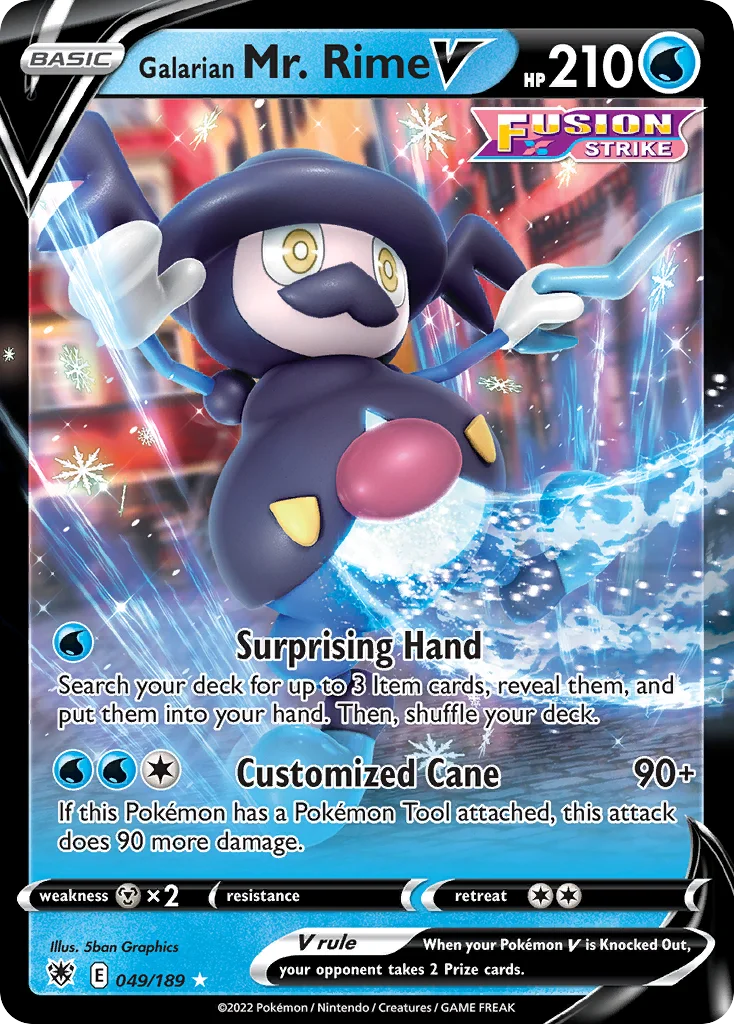 Galarian Mr. Rime V · Astral Radiance