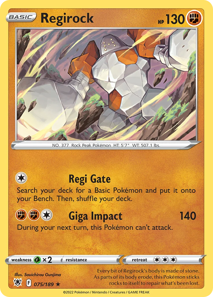 Regirock · Astral Radiance