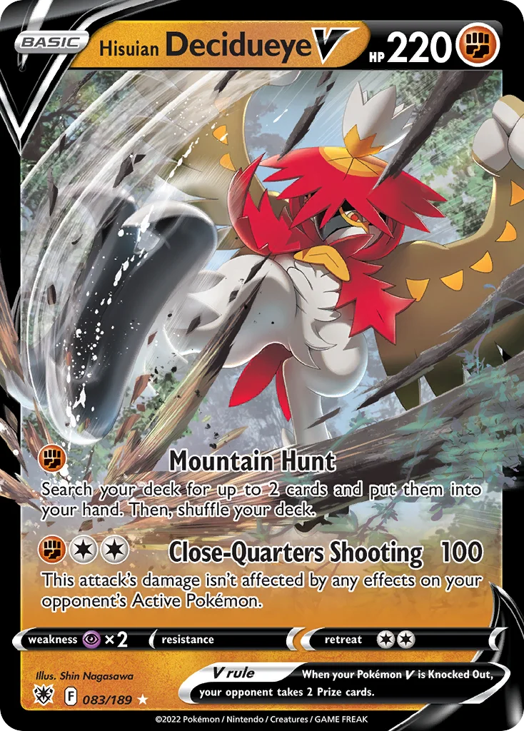 Hisuian Decidueye V · Astral Radiance