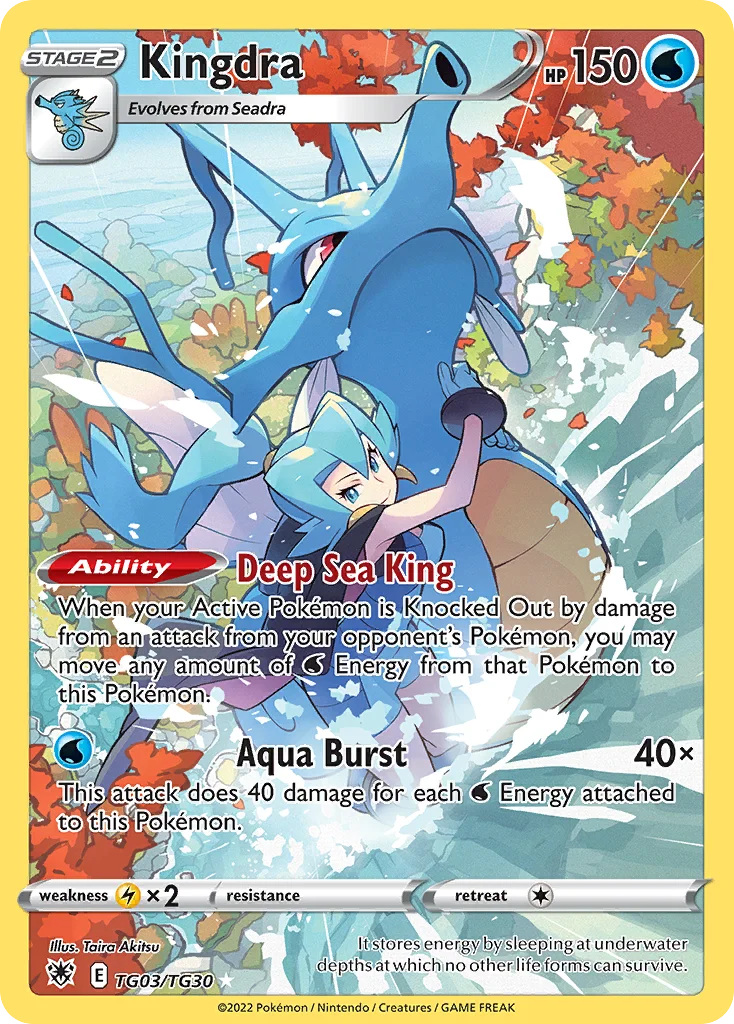 Kingdra · Astral Radiance Trainer Gallery
