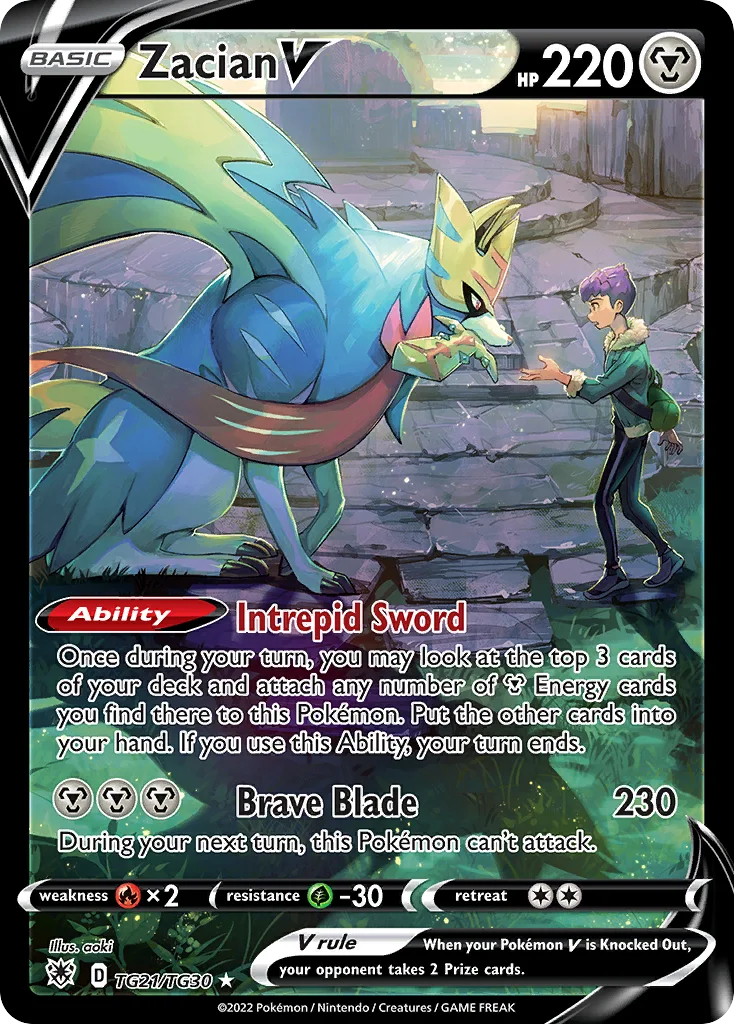 Zacian V · Astral Radiance Trainer Gallery