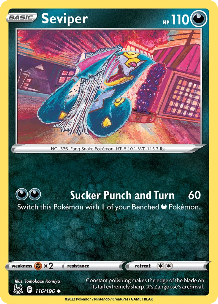 Seviper · Lost Origin