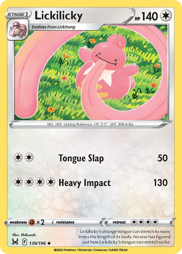 Lickilicky · Lost Origin